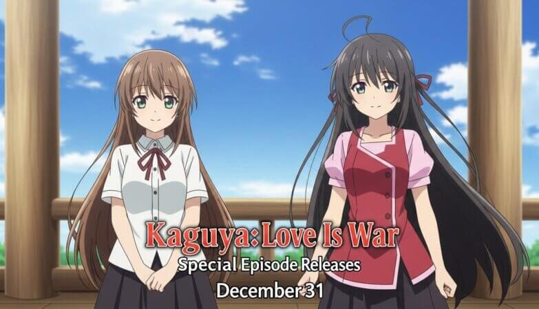 Kaguya-sama Love Is War Özel Anime Bölümü 31 Aralık’ta Yayınlanıyor