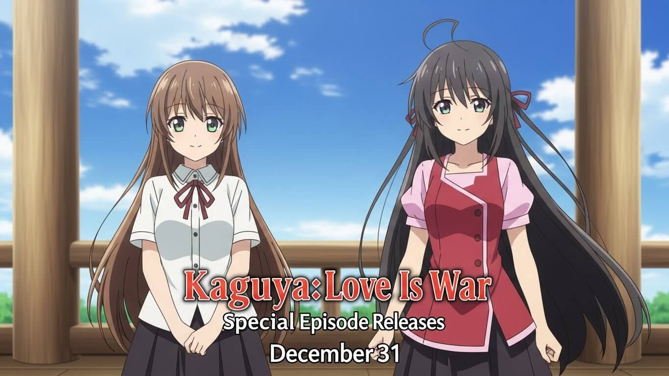 Kaguya-sama: Love Is War Özel Anime Bölümü 31 Aralık’ta Yayınlanıyor