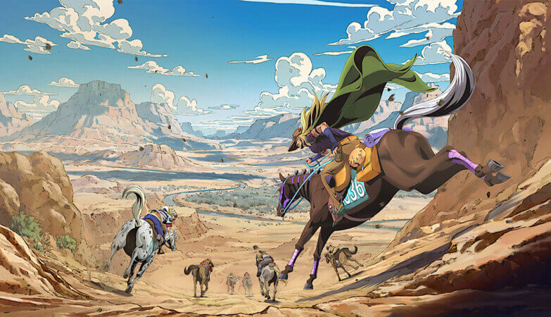 Steel Ball Run Anime