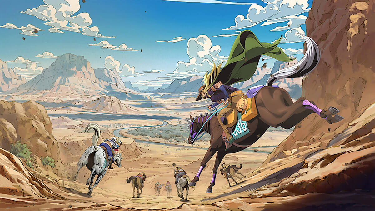 Steel Ball Run Anime Uyarlaması için Yeni Key Visual Yayınlandı